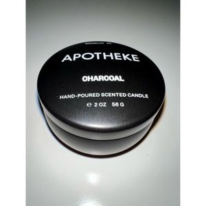 Apotheke Charcoal Hand-Poured Scented Candle, 2oz